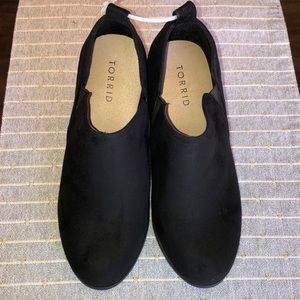 Torrid Sleek Black Ankle Booties